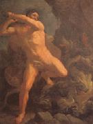 Guido Reni Hercules Vanquishing the Hydra (mk05) oil painting reproduction